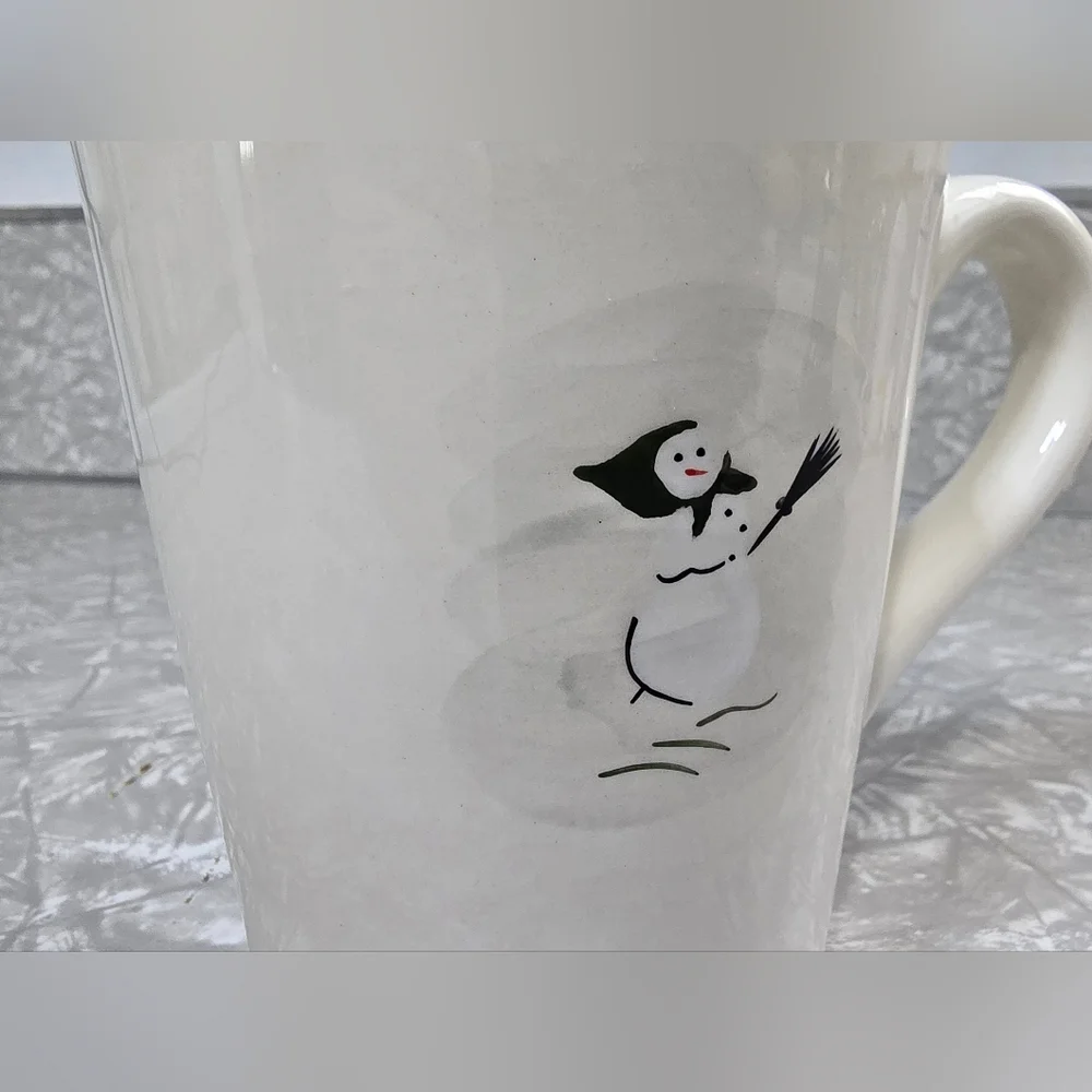 Williams Sonoma Snowman Mug